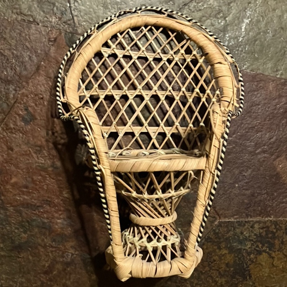 Vintage‎ Small Rattan Peacock Chair
